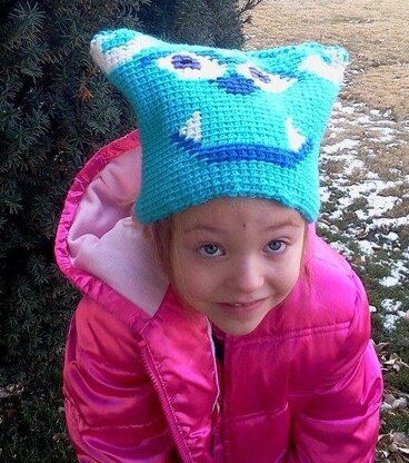 Sack Beanie - Sulley from Monsters Inc Inspired