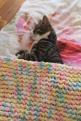 Chunky Loom Knit Blanket