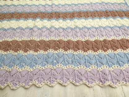 Pretty Beach Baby Blanket