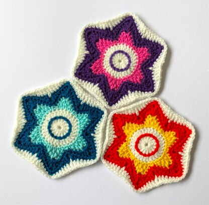 Flower Hexagon by HueLaVive