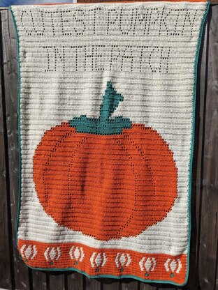 Citrouille Pumpkin Baby Blanket