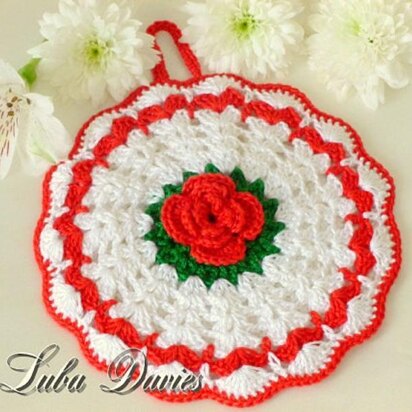 Pot Holder Rose