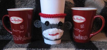 'Mugg's Monkey' Coffee Cup Cosy Warmer Protector