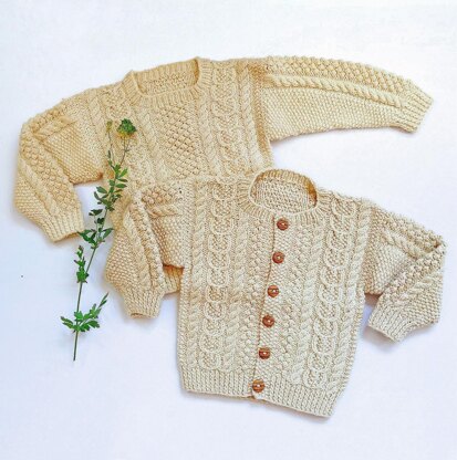 #19 Child's Aran Sweater