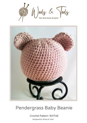 Pendergrass Baby Beanie Crochet Pattern