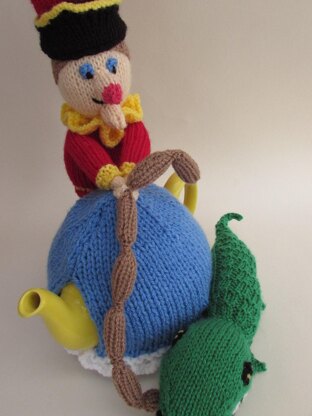 Mr Punch Tea Cosy Knitting Pattern