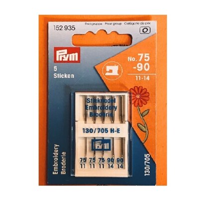 Prym Machine Needles Embroidery - Mix