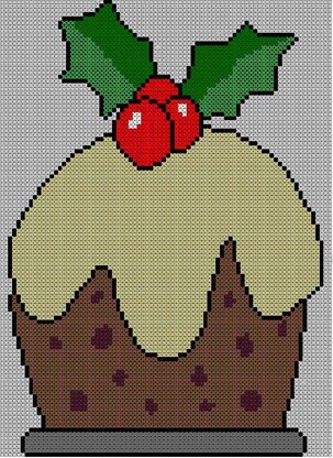 Cute Christmas Pudding Jumper