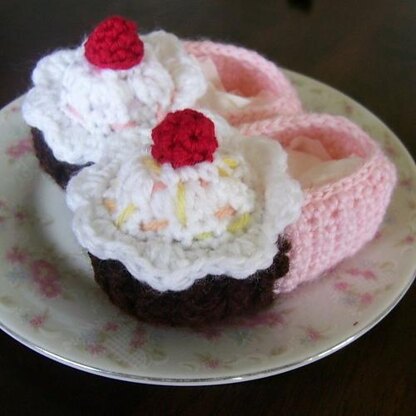 Lil' Cupcake Baby Shoes