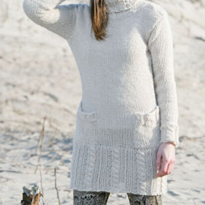 Ingrid Sweater in Adriafil Llama - Downloadable PDF