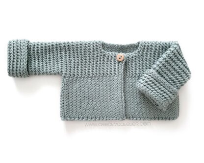 Size 12 months - ITSY-BITSY Crochet Cardigan