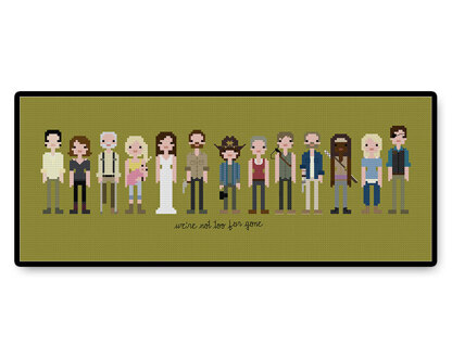 The Walking Dead Season Three - PDF Cross Stitch Pattern