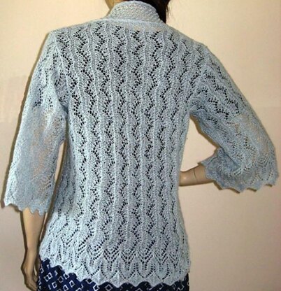 Wishes beaded lace cardigan