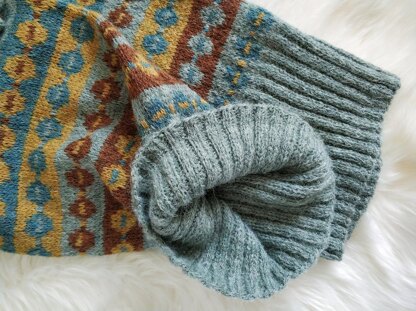 SOOMAA Fair Isle Scarf