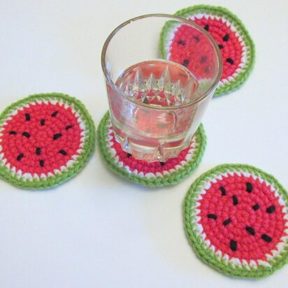 Watermelon Coasters