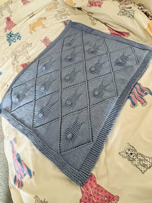 Diamond Bunny Blanket