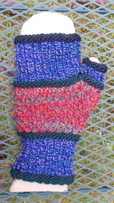 Stash-Busting Stripes Mitts