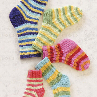 Lots O’ Socks in Spud & Chloe Fine - 9810 (Downloadable PDF)