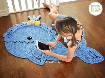 Joyce and Justin Whale Rug
