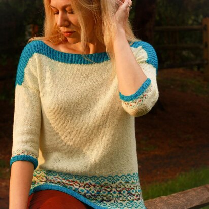 Mándame Flores - knitting pattern