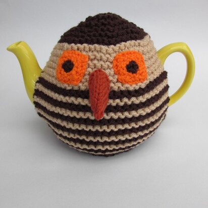 Earnest Owl Novelty Tea Cosy Knitting Pattern
