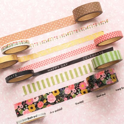 American Crafts Lovely Moments Washi Tape 8/Pkg - 621049