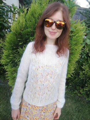 Idun lace sweater