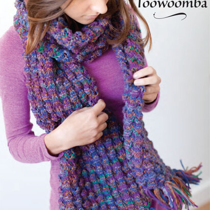 Lithgow Scarf in Ella Rae Toowoomba - ER01-02 - Downloadable PDF