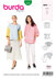 Burda Style Misses' Sweatshirt â€“ T-Line with Interesting Seam Lines B6203 - Paper Pattern, Size 8-18