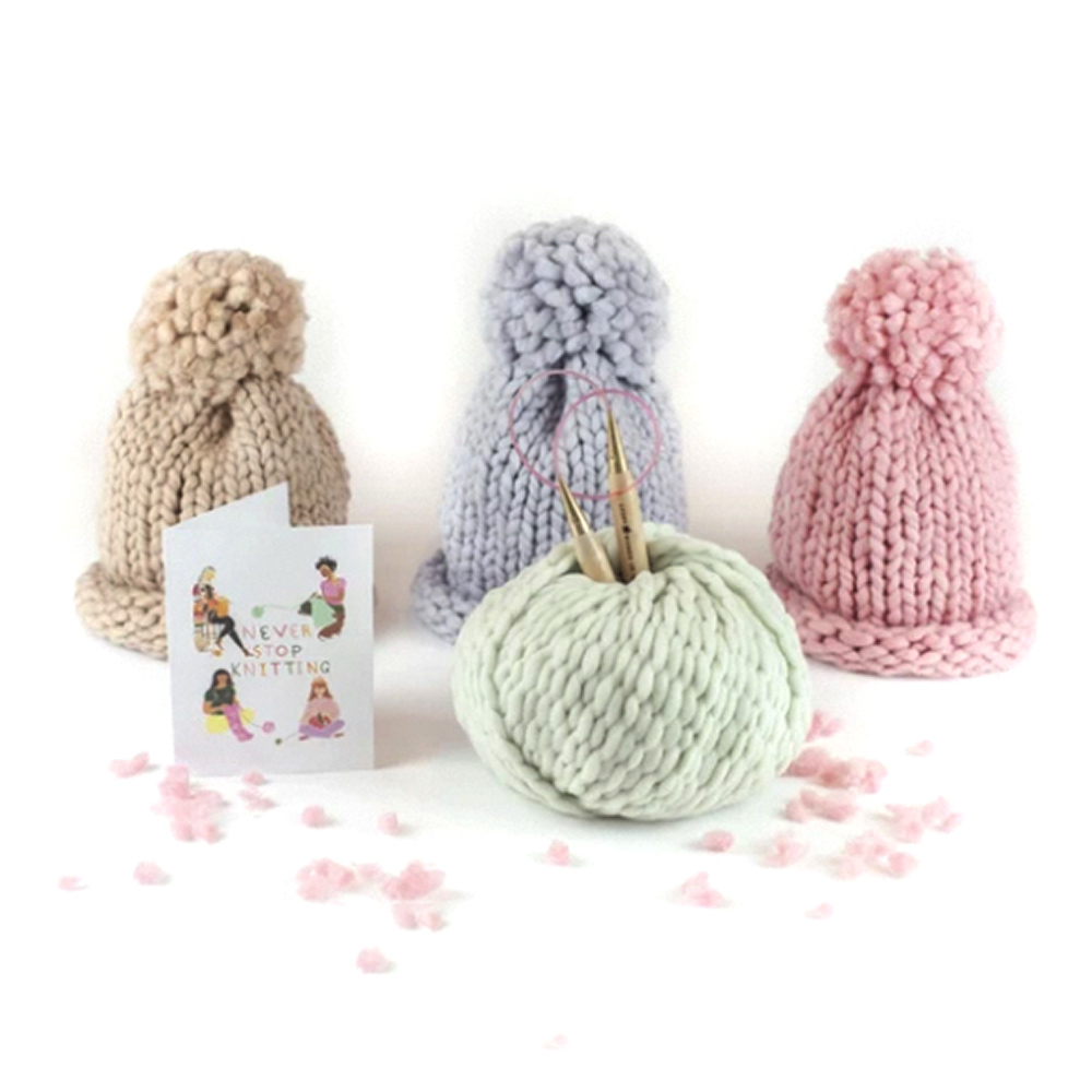 Loopy Mango All You Knit Kit - My First Hat - view 3