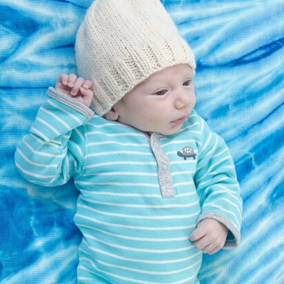 Child's Simple Knit Hat in Lion Brand Wool-Ease - L20402