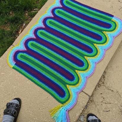 Rainbow Reverie Blanket