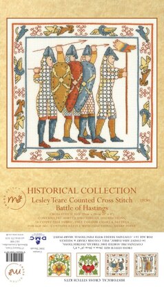 Creative World Of Crafts The Battle of Hastings Cross Stitch Kit - 20cm x 20cm