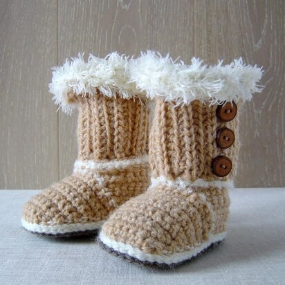 Crochet Baby SnUgg Booties