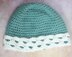 Lace Brim Cloche Hat