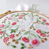 Tamar Christmas Flowers Embroidery Kit - 4in