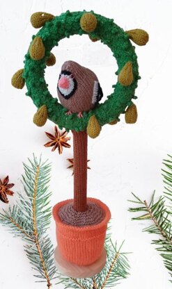 Partridge in a Pear Tree Table Decoration