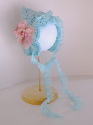 Lacy Pixie Bonnet