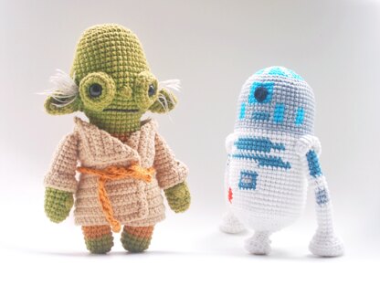 Yoda Star Wars - amigurumi pattern