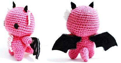 .Baby Dragon Amigurumi