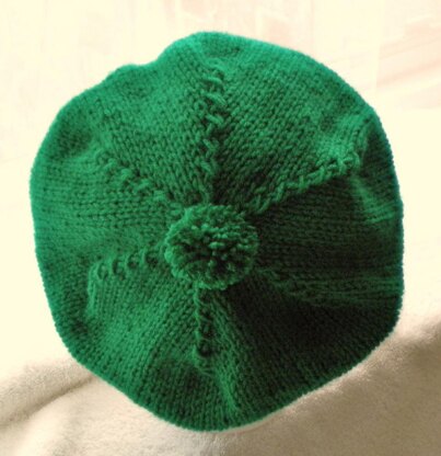 St Patrick's Day Beret