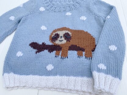 Kids Sleepy Sloth Kids Sweater