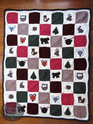 Woodland Afghan Series