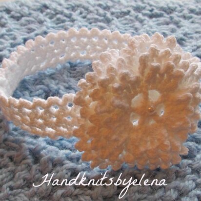 Snowflake Crochet Headband