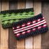 Stripey Plaid Ear Warmer