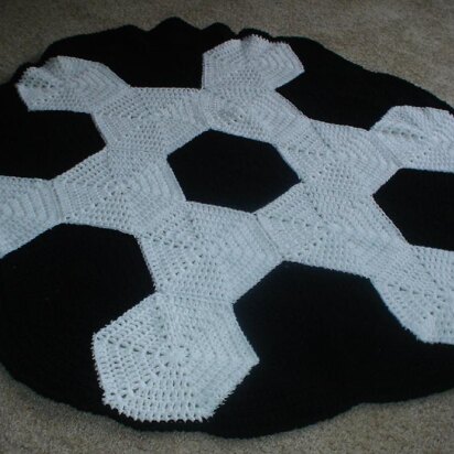 Soccer  Baby Afghan