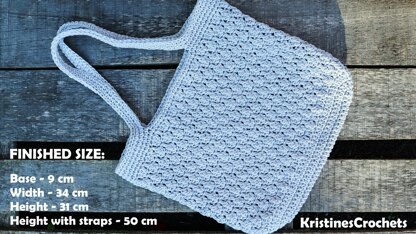 Textured Serenity Tote Bag