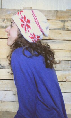 Classic Snowflake Beanie