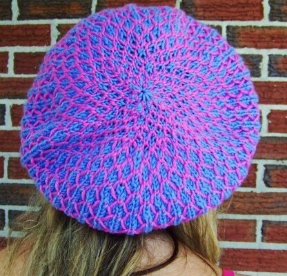 Pink Ripples Hat