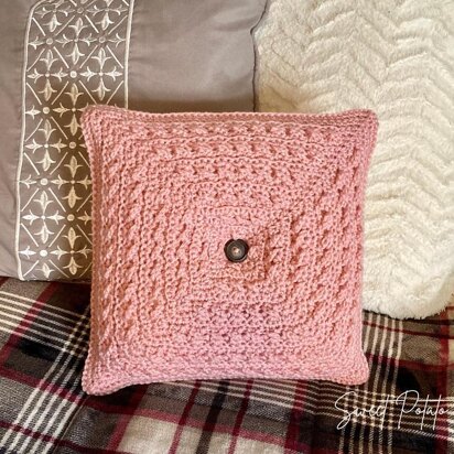 Twist of Serenity Pillow Cover